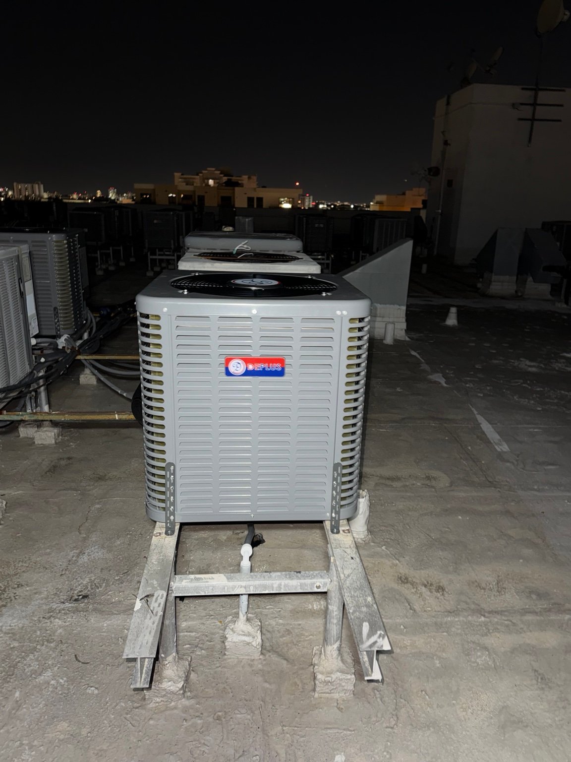 Deplus condenser installation